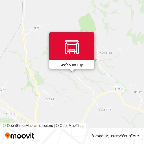 מפת קופ''ח כללית/זרועה