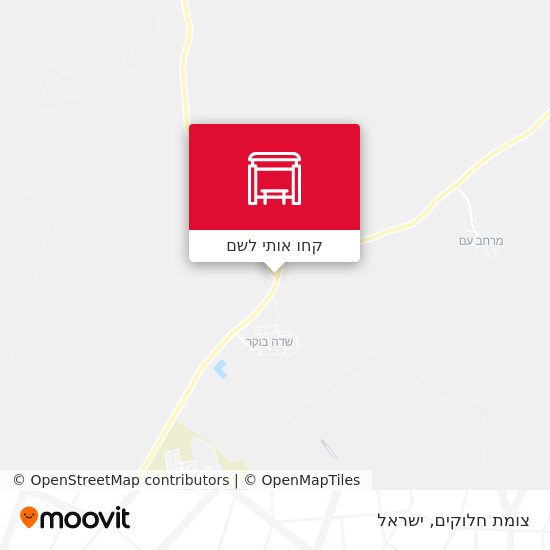 מפת צומת חלוקים