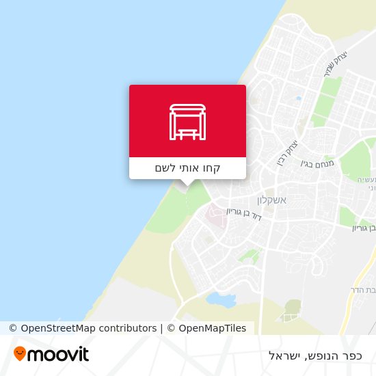 מפת כפר הנופש