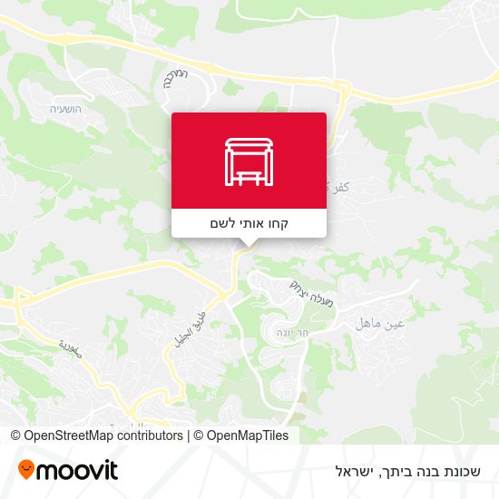 מפת שכונת בנה ביתך