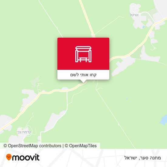 מפת מחנה סער