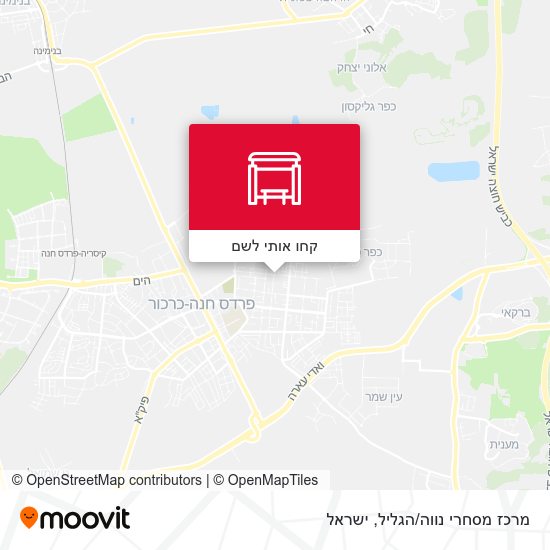 מפת מרכז מסחרי נווה/הגליל