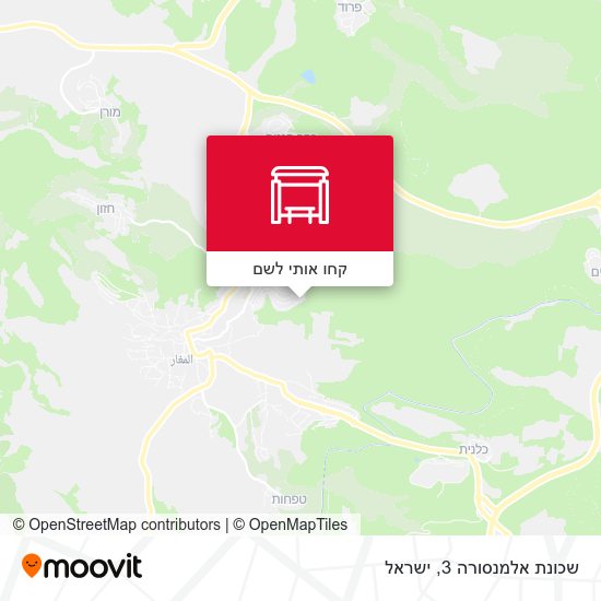 מפת שכונת אלמנסורה 3