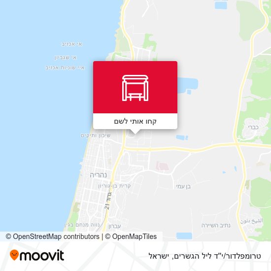 מפת טרומפלדור/י''ד ליל הגשרים
