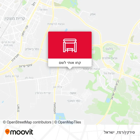 מפת סירקין/רמז