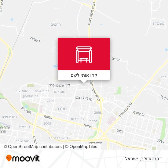 מפת דפנה/דולב