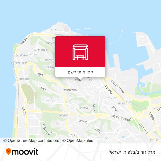 מפת ארלוזורוב/בלפור