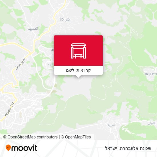 מפת שכונת אלעבהרה
