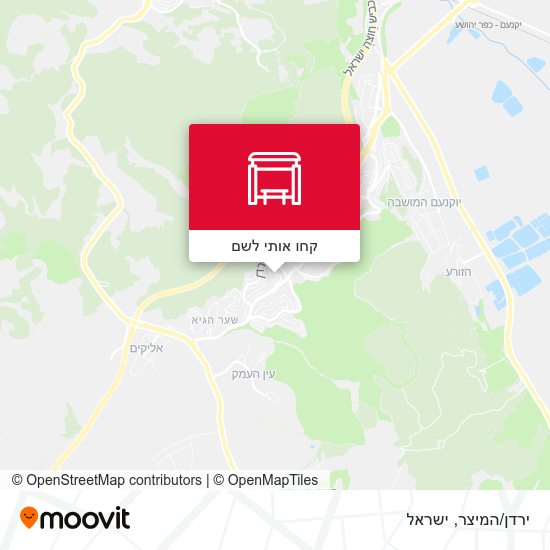מפת ירדן/המיצר