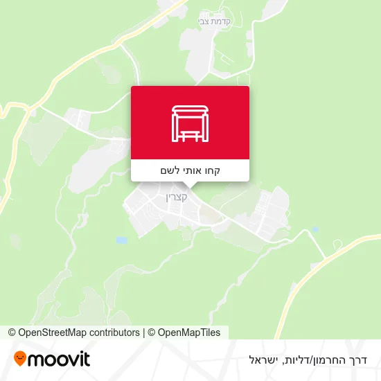 מפת דרך החרמון/דליות