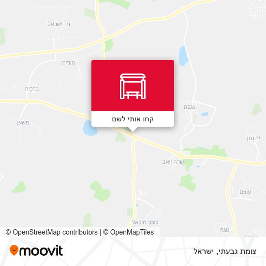 מפת צומת גבעתי