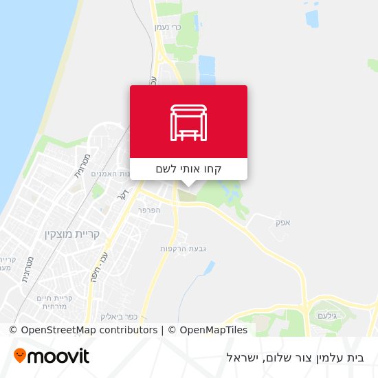 מפת בית עלמין צור שלום