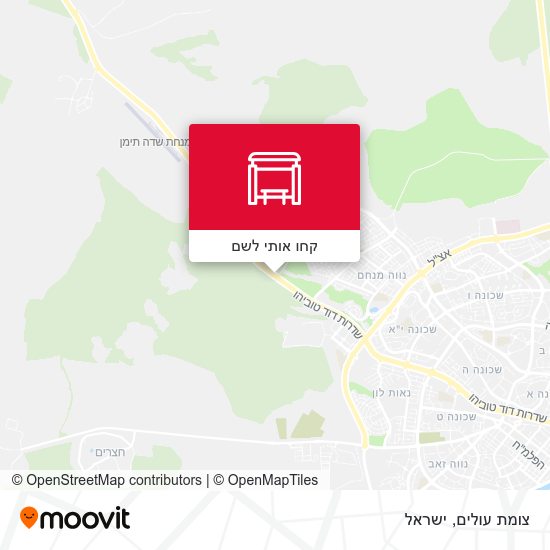 מפת צומת עולים