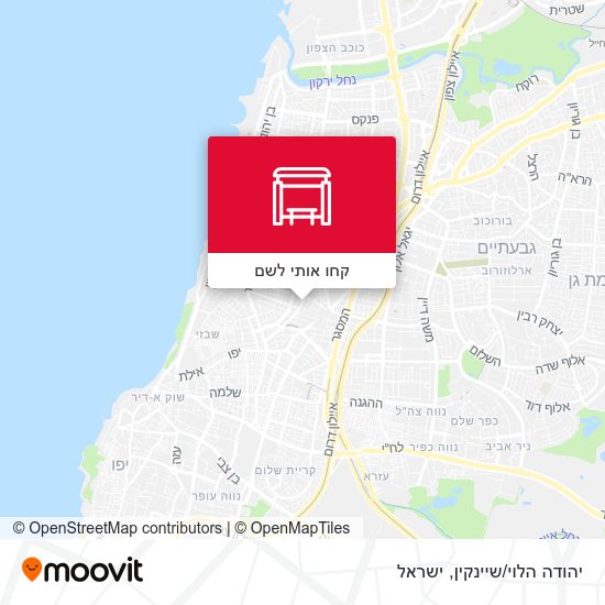 מפת יהודה הלוי/שיינקין