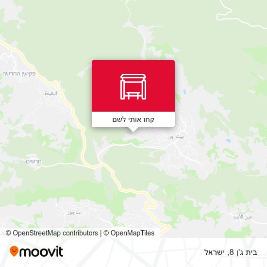 מפת בית ג'ן 8