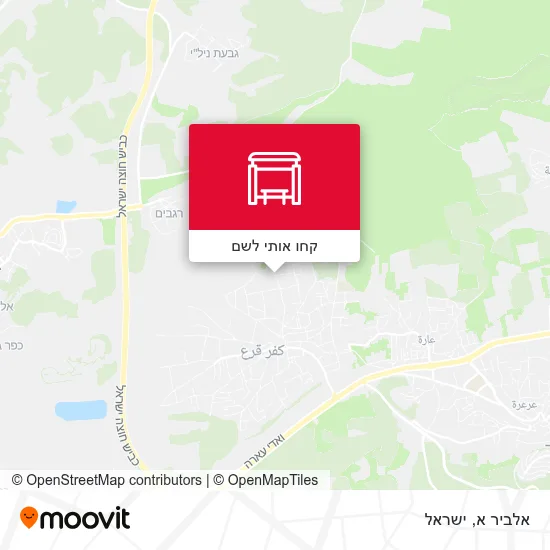 מפת אלביר א