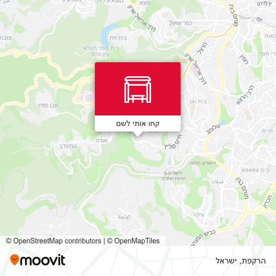 מפת הרקפת