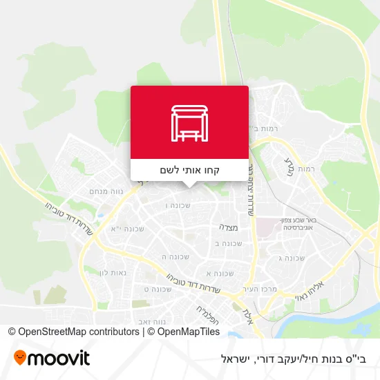 מפת בי''ס בנות חיל/יעקב דורי