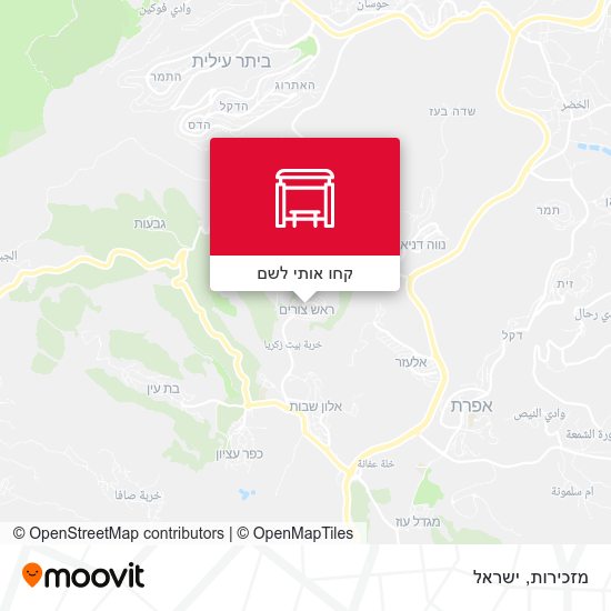 מפת מזכירות