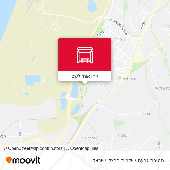 מפת חטיבת גבעתי/שדרות הרצל