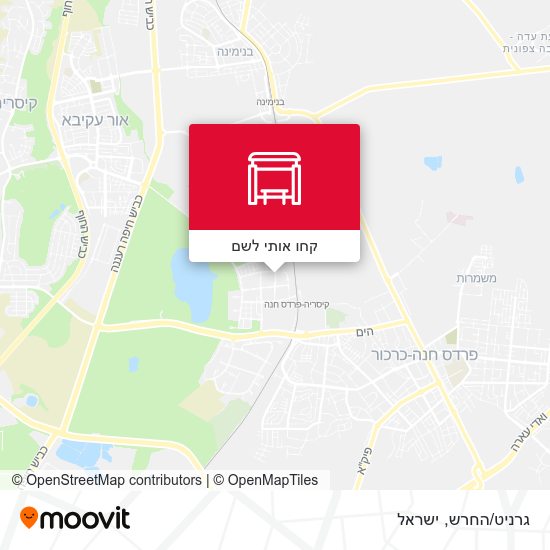 מפת גרניט/החרש