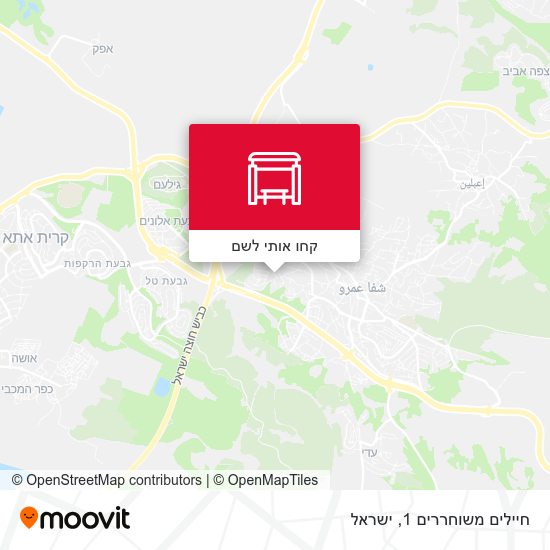 מפת חיילים משוחררים 1
