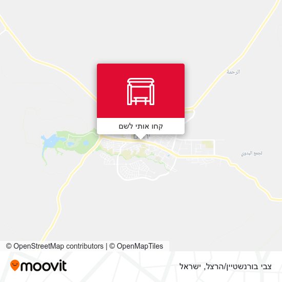 מפת צבי בורנשטיין/הרצל