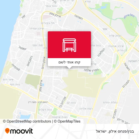 מפת בגין/פנחס אילון