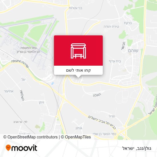 מפת גולן/נגב