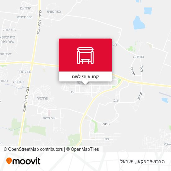מפת הברוש/הפקאן