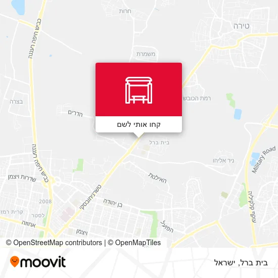 מפת בית ברל