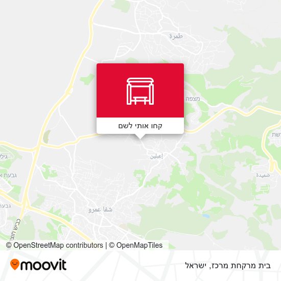 מפת בית מרקחת מרכז