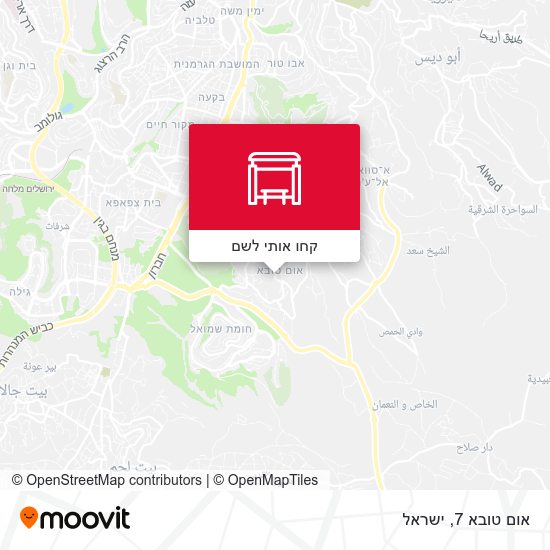 מפת אום טובא 7