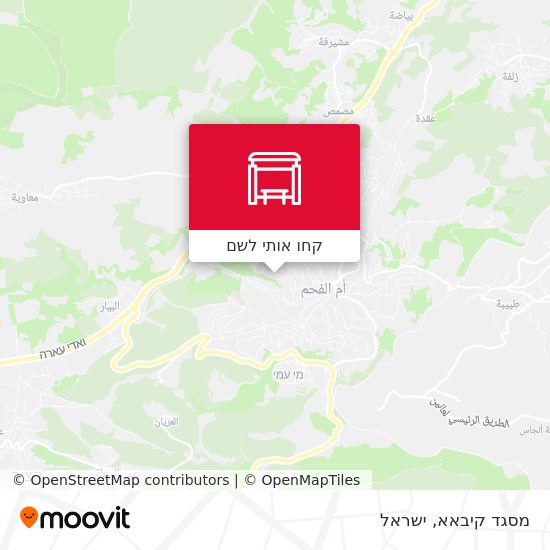 מפת מסגד קיבאא
