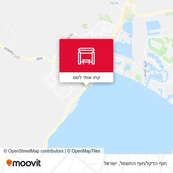מפת חוף הדקל/חוף החשמל