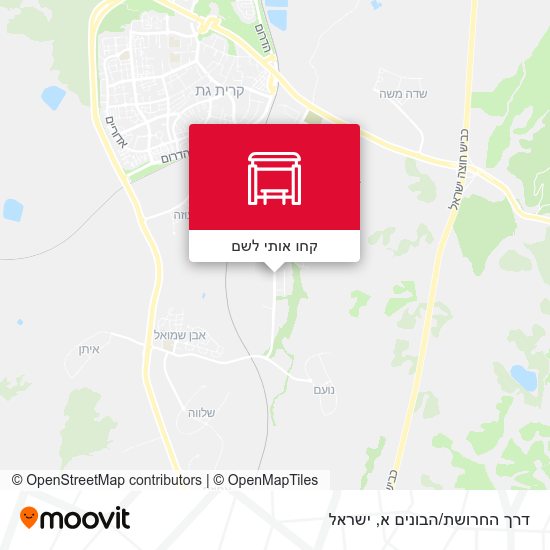 מפת דרך החרושת/הבונים א
