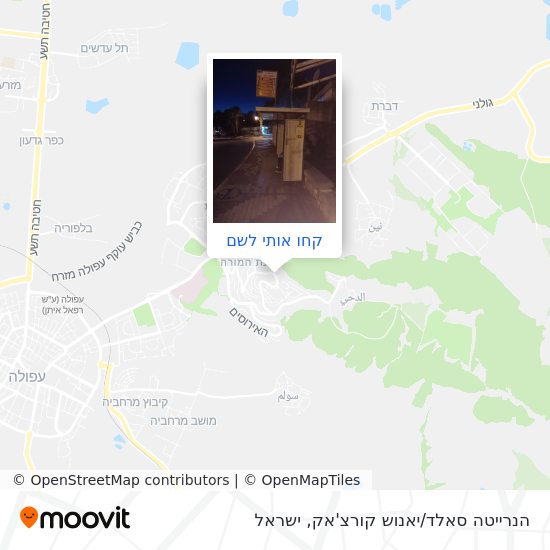 מפת הנרייטה סאלד/יאנוש קורצ'אק