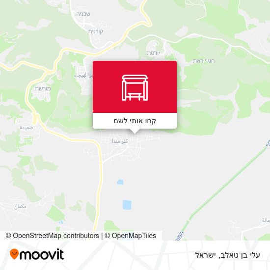 מפת עלי בן טאלב