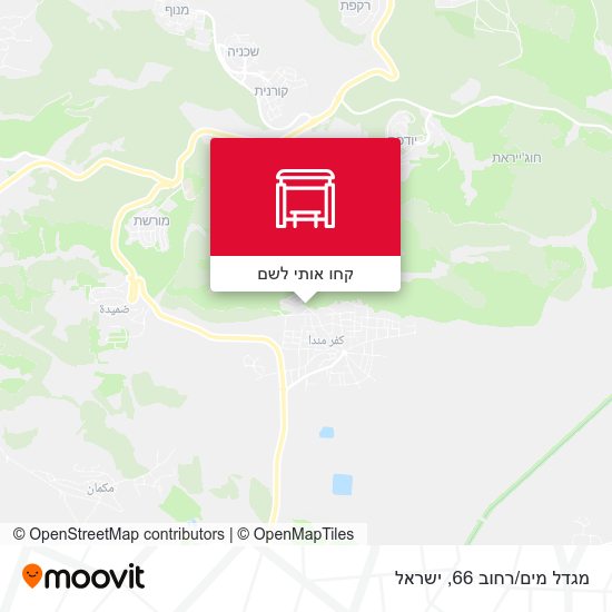 מפת מגדל מים/רחוב 66