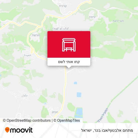 מפת מתחם אלבטוף/אבו בכר