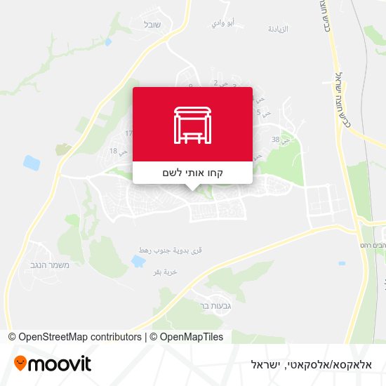 מפת אלאקסא/אלסקאטי