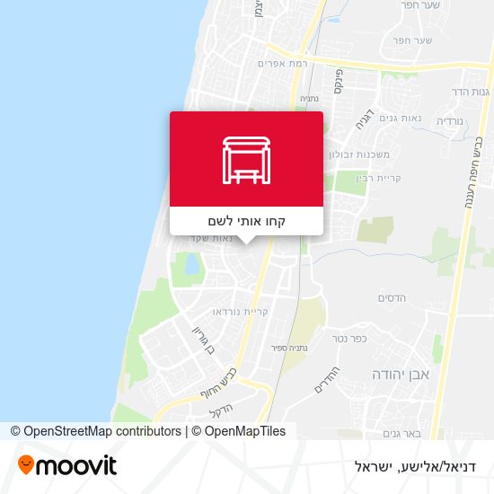 מפת דניאל/אלישע
