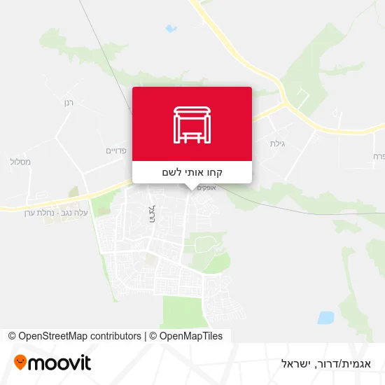 מפת אגמית/דרור