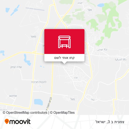 מפת צפונית ב 3