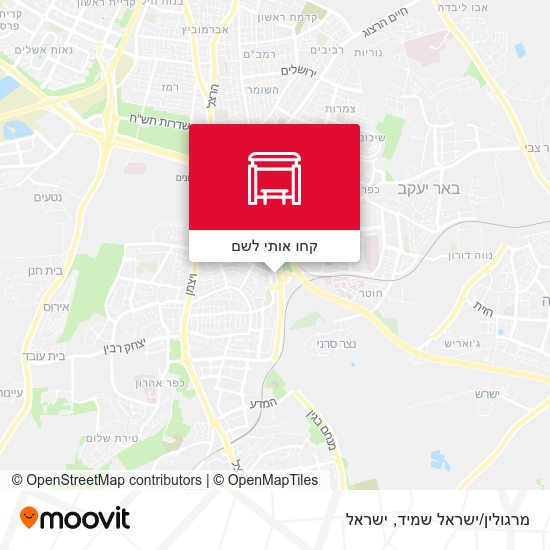 מפת מרגולין/ישראל שמיד