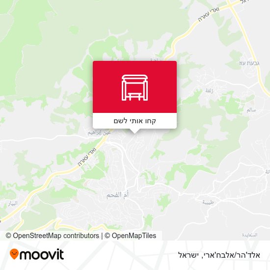 מפת אלד'הר/אלבח'ארי