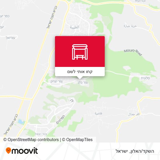 מפת השקד/האלון