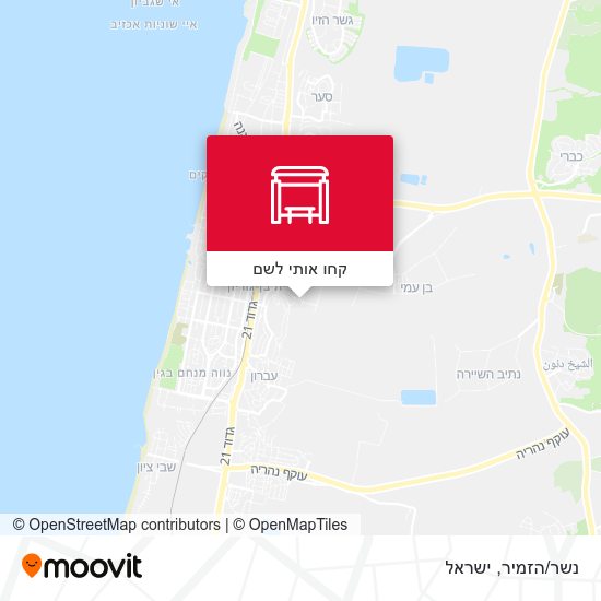 מפת נשר/הזמיר