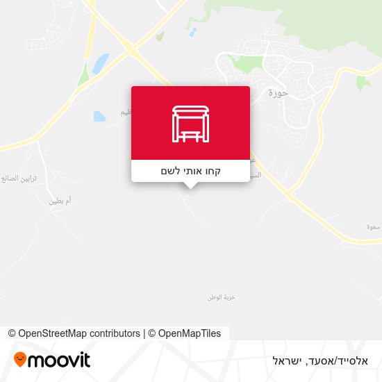 מפת אלסייד/אסעד