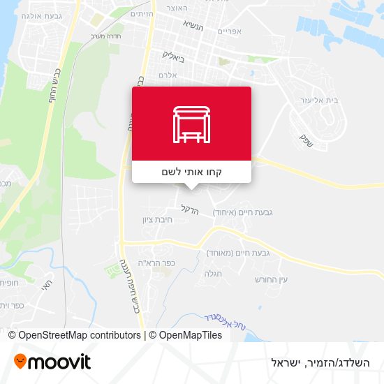 מפת השלדג/הזמיר